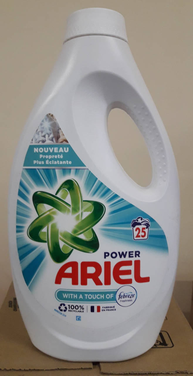 

Гель для прання Ariel Power With a touch of Febreze 1375 мл