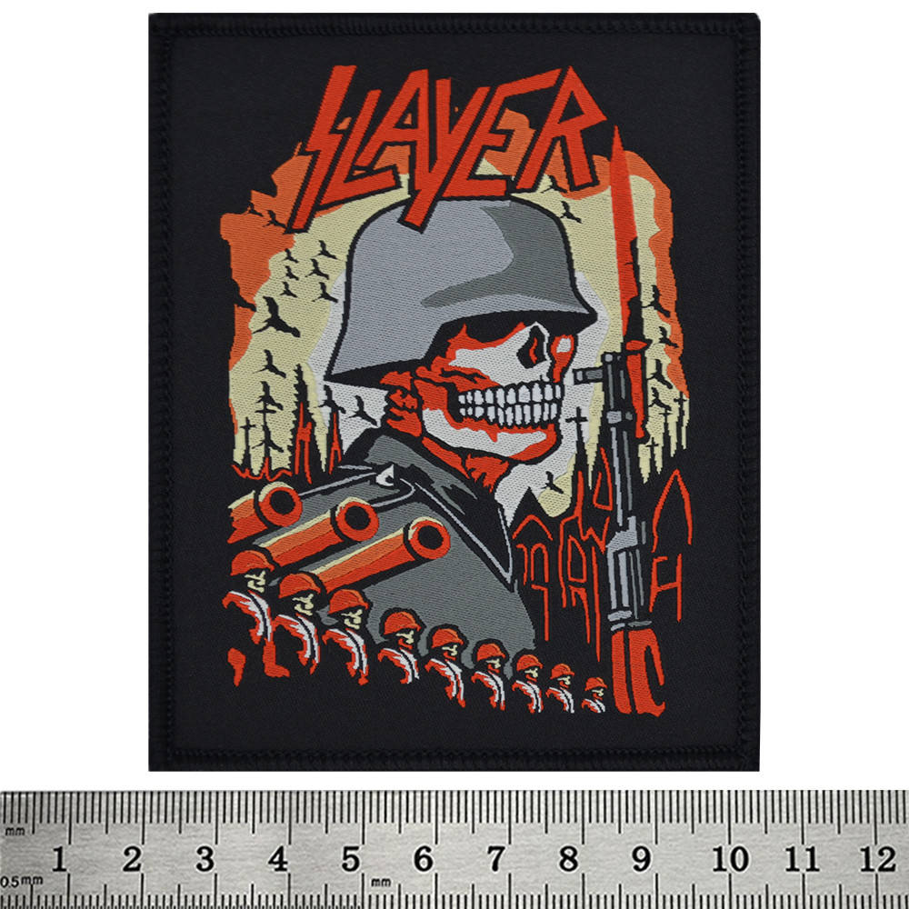 

Нашивка вытканная Slayer (army) (bg-024)