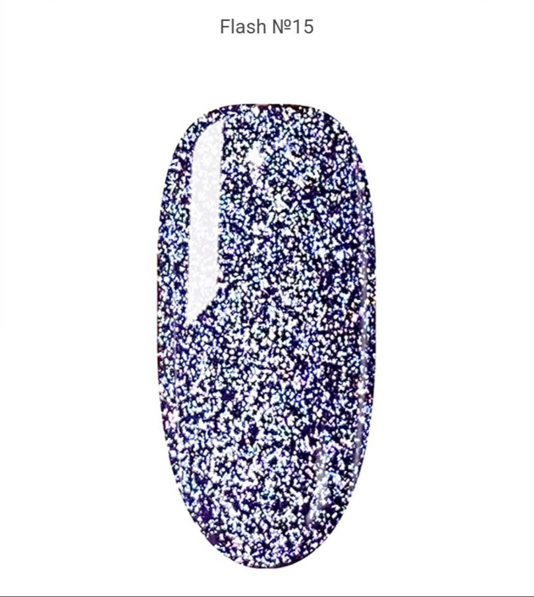 

Светоотражающий гель-лак D.I.S Nails Gel Polish Flash, 7.5 мл