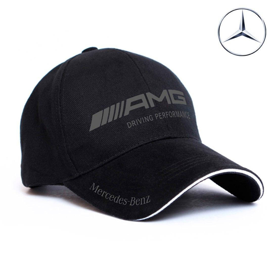 

Кепка бейсболка Mercedes-Benz AMG Driving Perfomance Серое лого