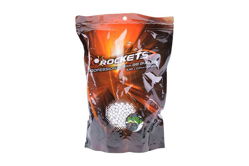 

Страйкбольные шары Rockets Professional – 0.23g -2200шт- 0.5kg (для страйкбола)