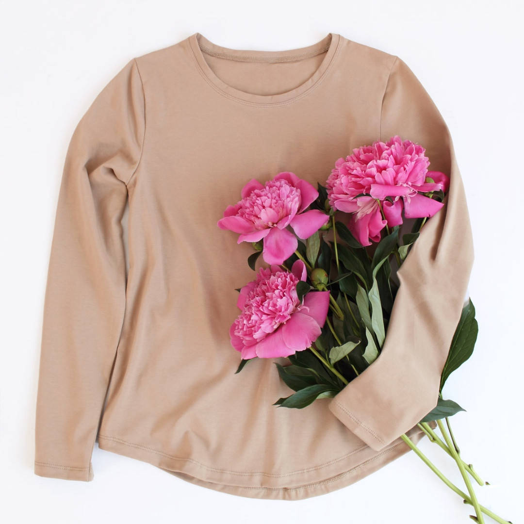 

Футболки женские с длинным рукавом, базовые регланы женские летние, ТМ Ладан 52