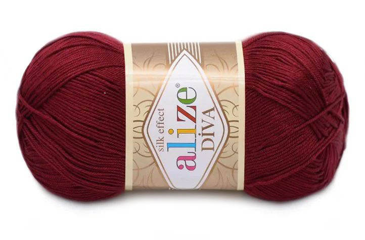 

Alize Diva, Бордо №57, Бордовый
