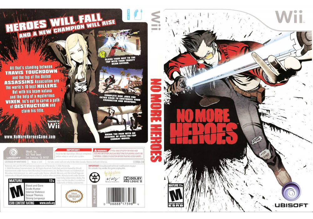 

Игра для игровой консоли Nintendo Wii (PAL), No More Heroes