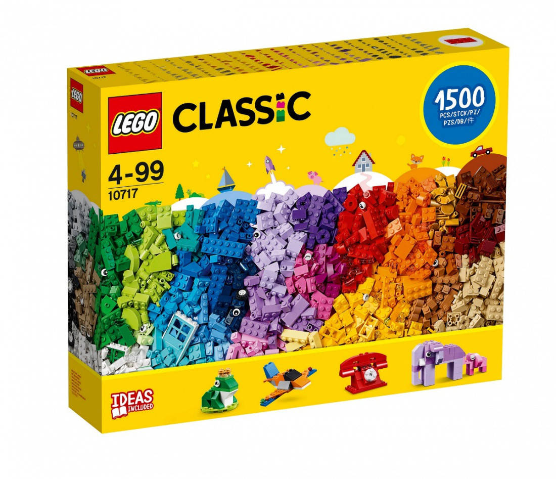 

Lego Classic Кубики, кубики, кубики! 10717, Оранжевый