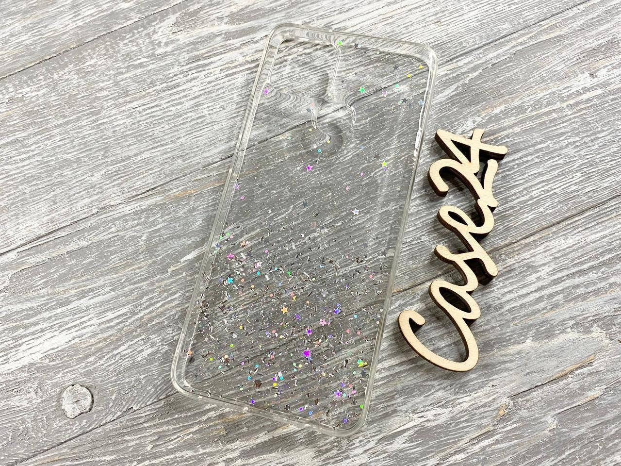 

TPU чехол Star Glitter для OPPO A15 / OPPO A15s прозрачный