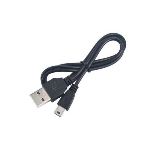 

USB кабель miniUSB, 1m black, Черный