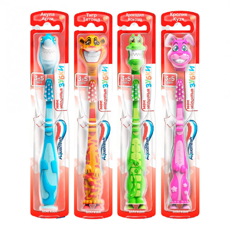 

Детская зубная щетка Aquafresh 3 - 5 лет