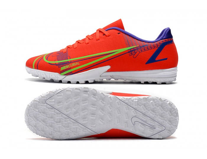 

Сороконожки Nike Mercurial Vapor 14 Pro TF красные многошиповки найк меркуриал футбольная обувь, Красный