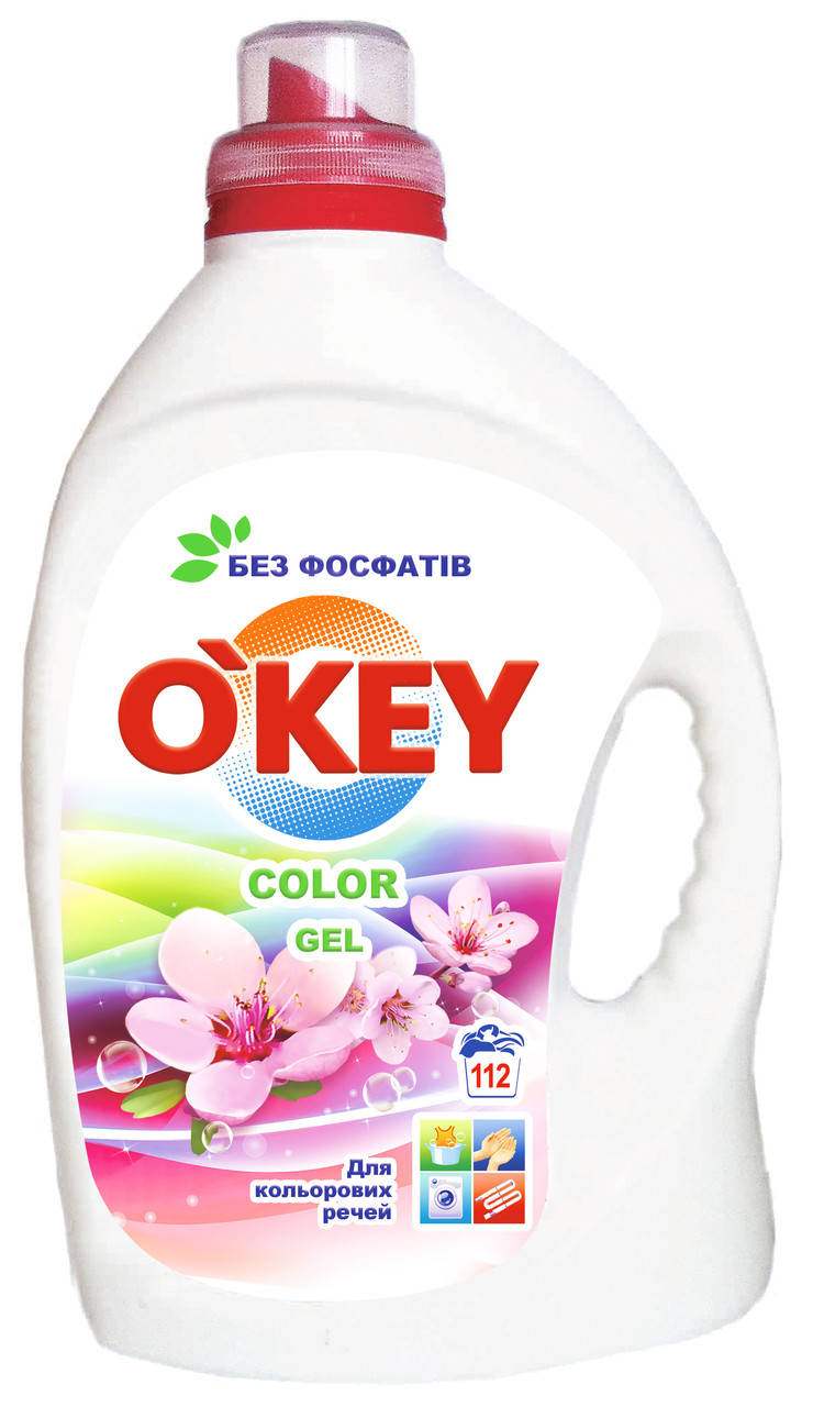 

Гель для стирки O'KEY Color 4500 мл