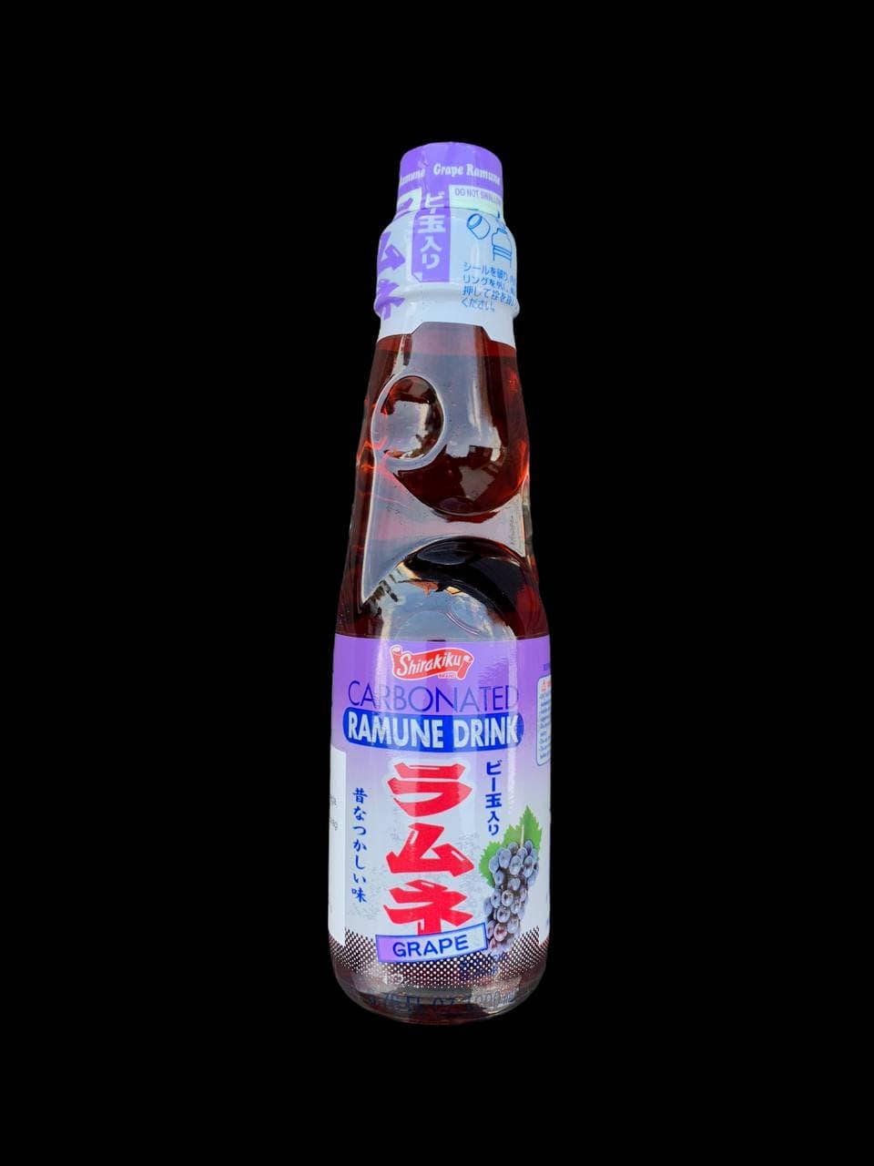 

Напій Рамуне / Ramune Grape lemoniada 200ml Hatakosen виробник Японія
