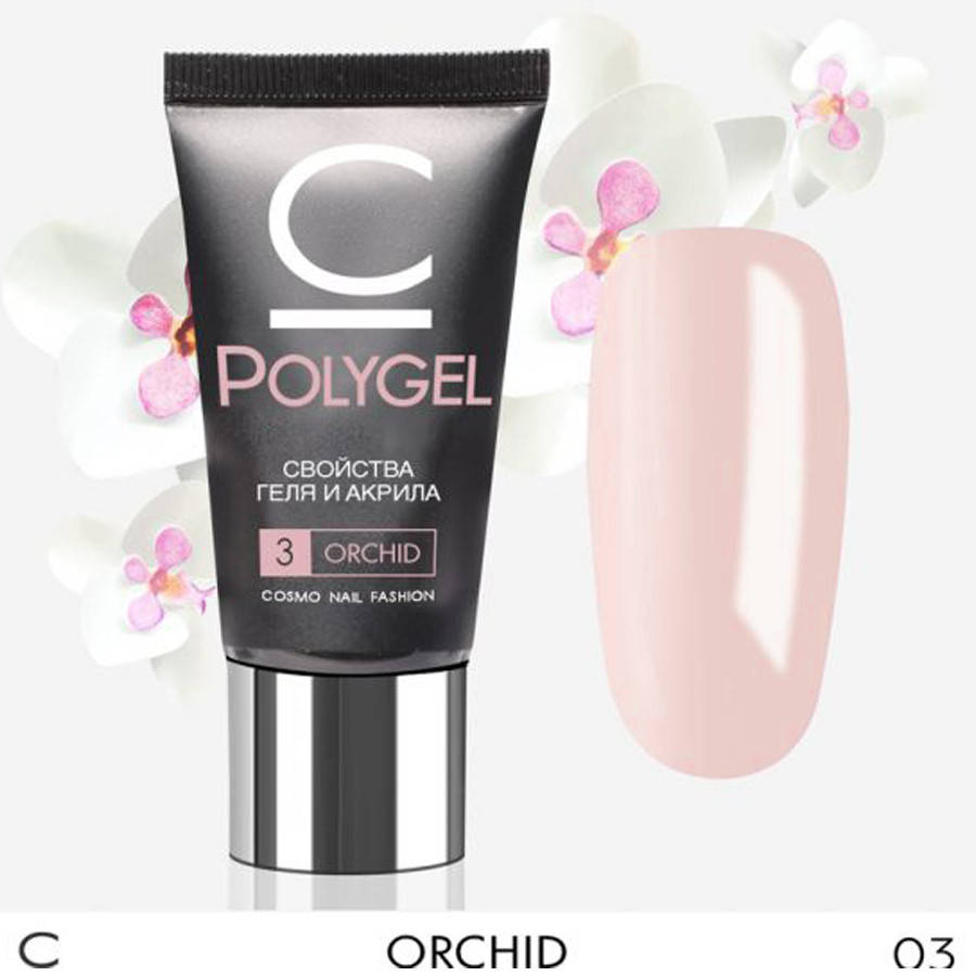 

Полигель Cosmo 03 Orchid 30г, Розовый