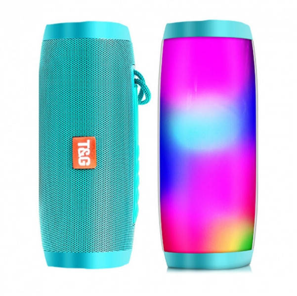 

Портативная bluetooth колонка TG-157 с подсветкой Зеленый