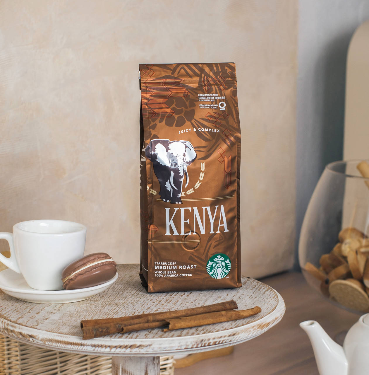 

Кофе ☕️ Старбакс "Kenya" в зернах 250 гр. Голландия