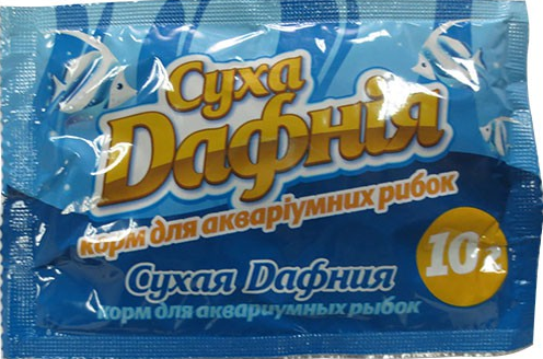 

Корм для рыб Дафния 10г