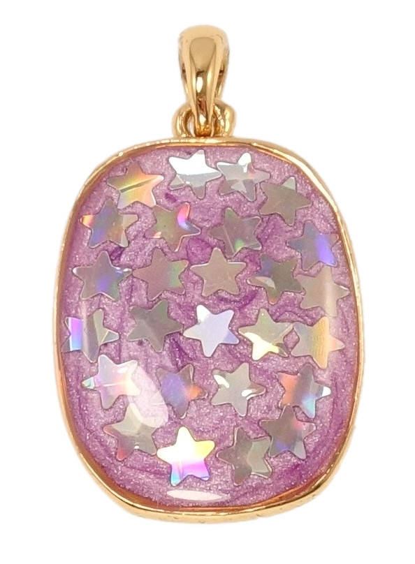 

Кулон Xuping Позолота 18K "Сиреневый закат"