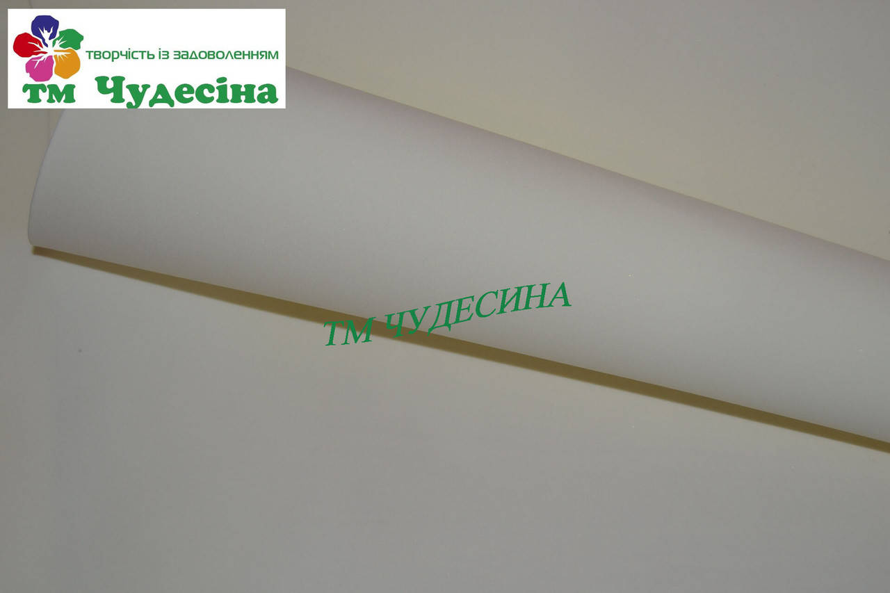 

Фоамиран, Иран 02- слоновая кость 60*35 см