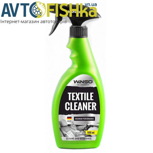 

Автомобільний очисник текстилю / Очиститель текстиля WINSO Textile Cleaner 500 мл