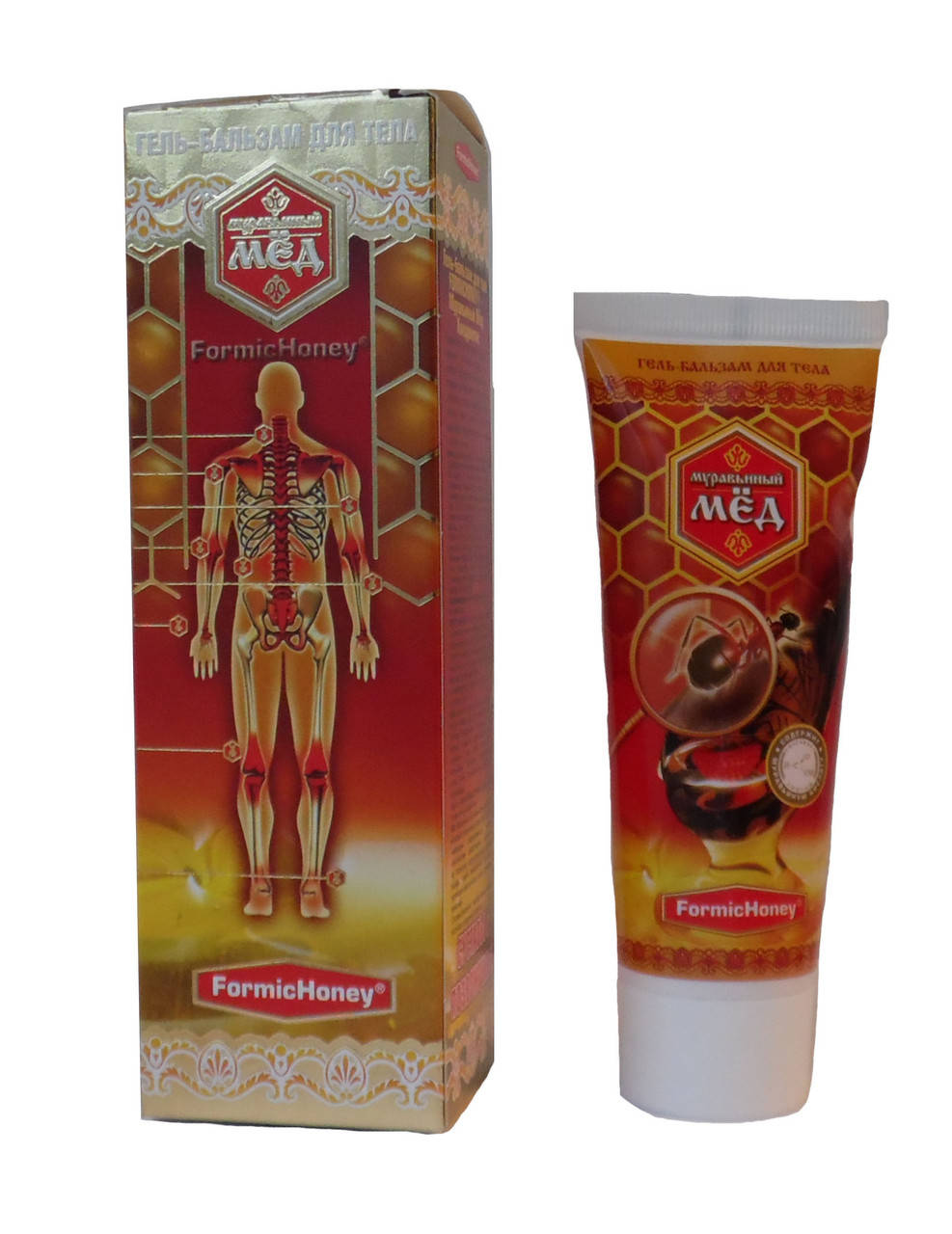 

Муравьиный Мёд Хондроитин Formic Honey® гель бальзам для суставов и позвоночника 75 мл Спецмазь