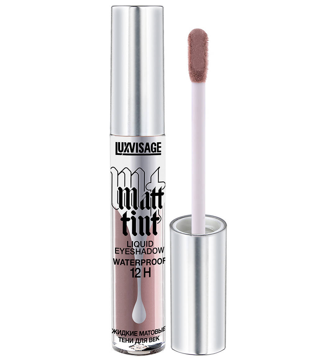

Жидкие матовые тени для век LuxVisage Matt Tint Waterproof 12H 3 гр 105 Ash Lilac