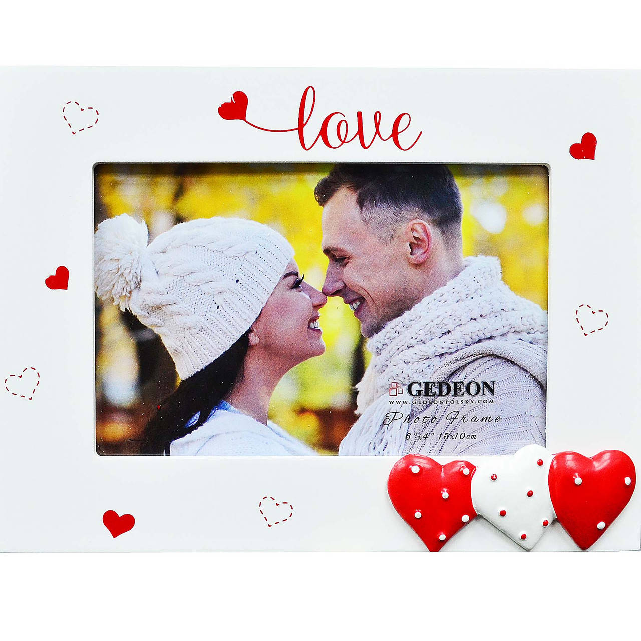 

Мультирамка LOVE - настольная, Белый