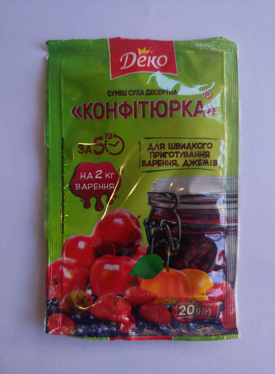

Конфитюрка 20г ТМ "Деко"