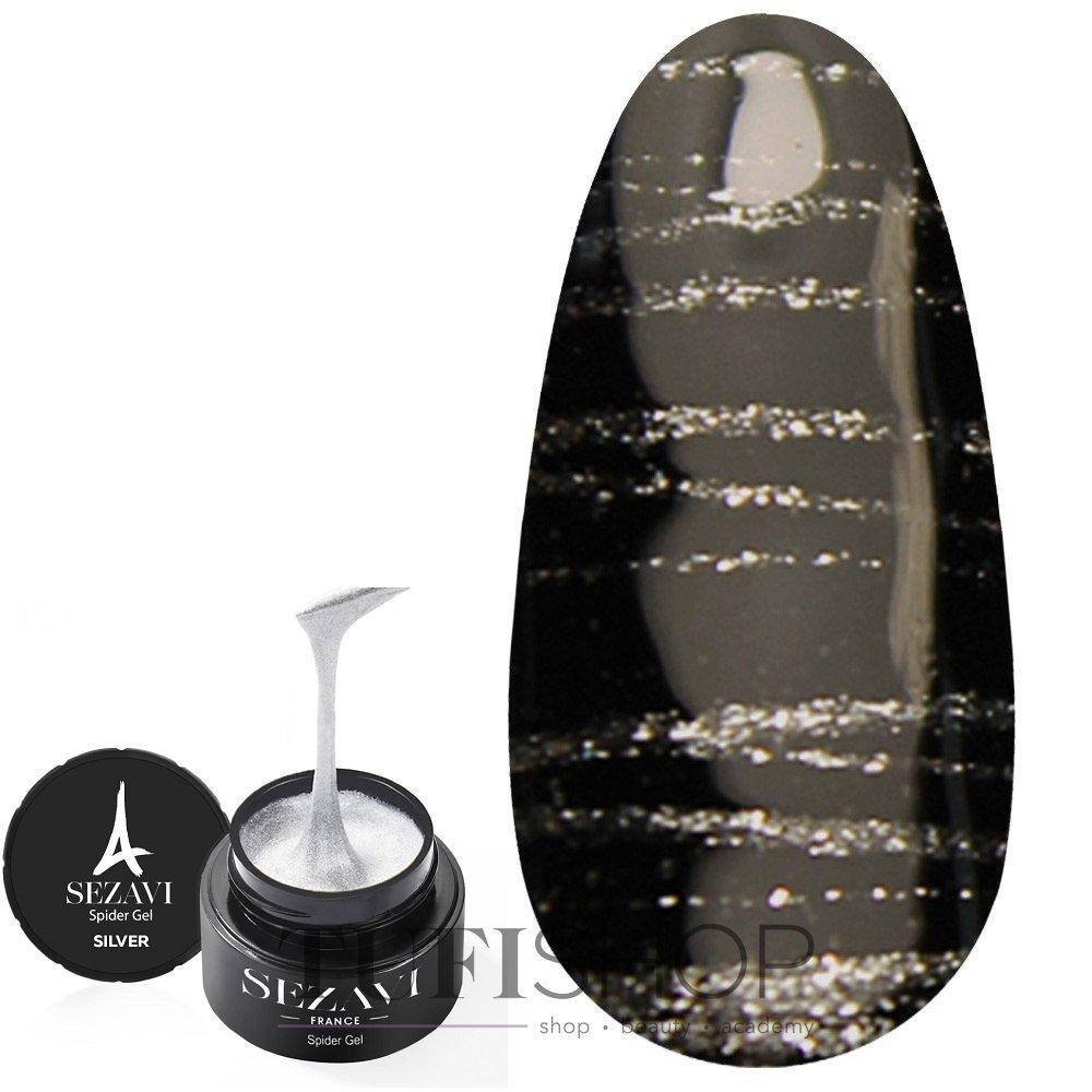 

Гель-паутинка SEZAVI Spider Gel Silver (серебро) 5 г