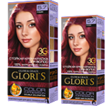

Краска для волос 5.7 рубин Glori's 50мл