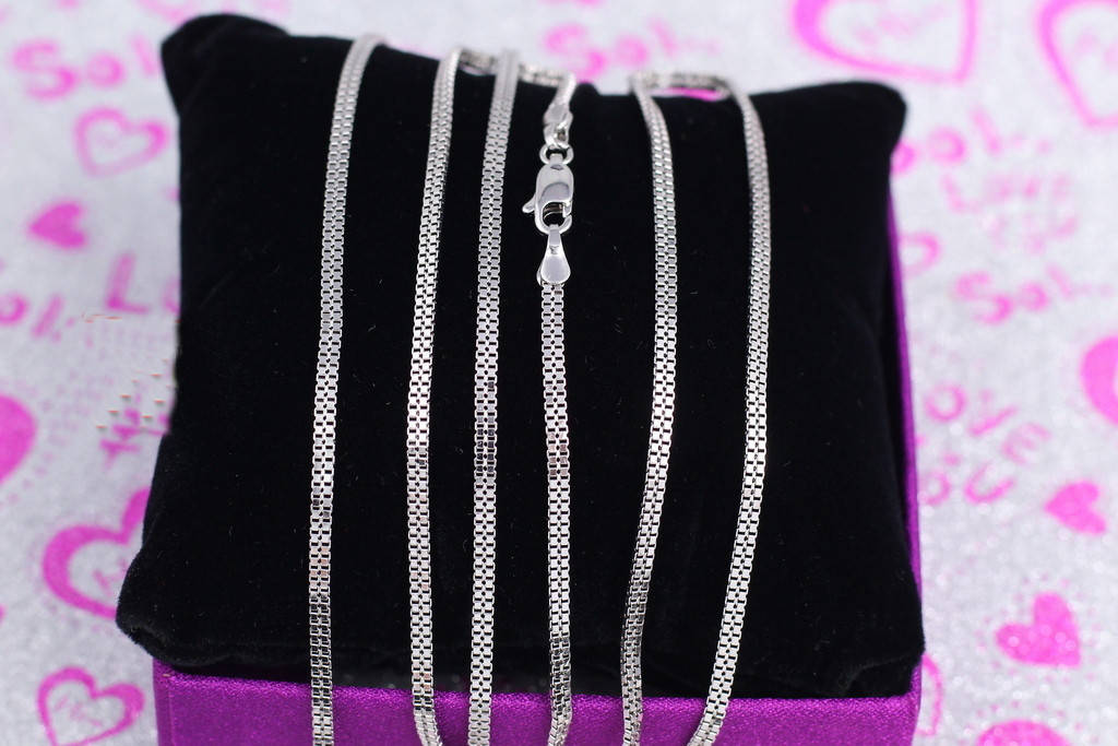 

Цепь Xuping Jewelry двойная венецианка 45 см 2,5 мм серебристая