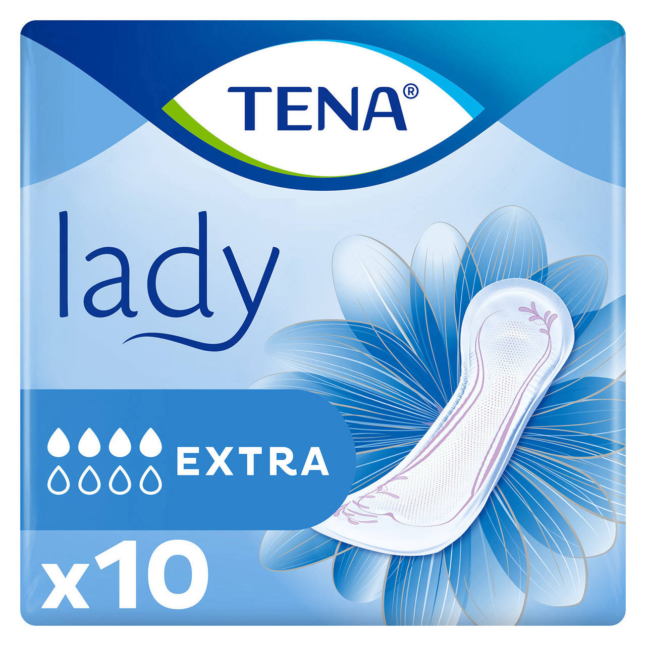 

Tena Lady урологічні прокладки Extra 10шт