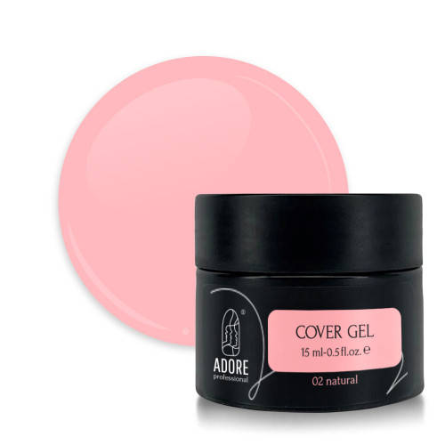 

Гель для наращивания ADORE Cover Gel №02 Natural 15 мл (17758Qu)