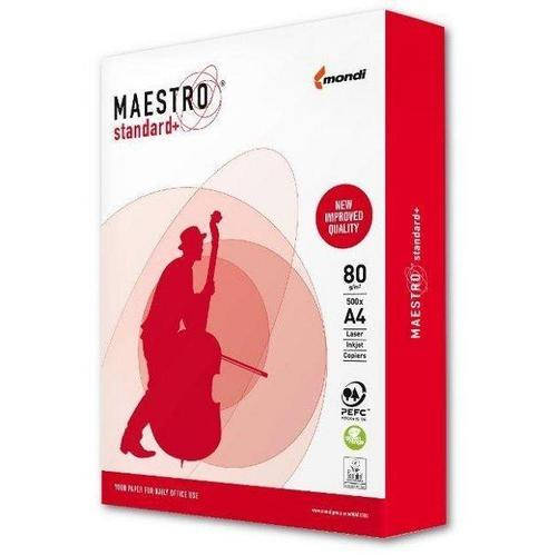 

Бумага MAESTRO STANDARD+ А4 класc B 80г/м2 500л, Белый