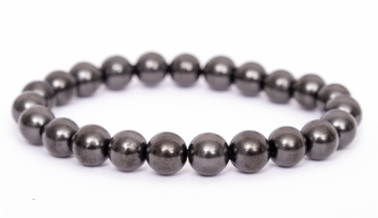 

БРАСЛЕТ натуральный ШУНГИТ 8 мм