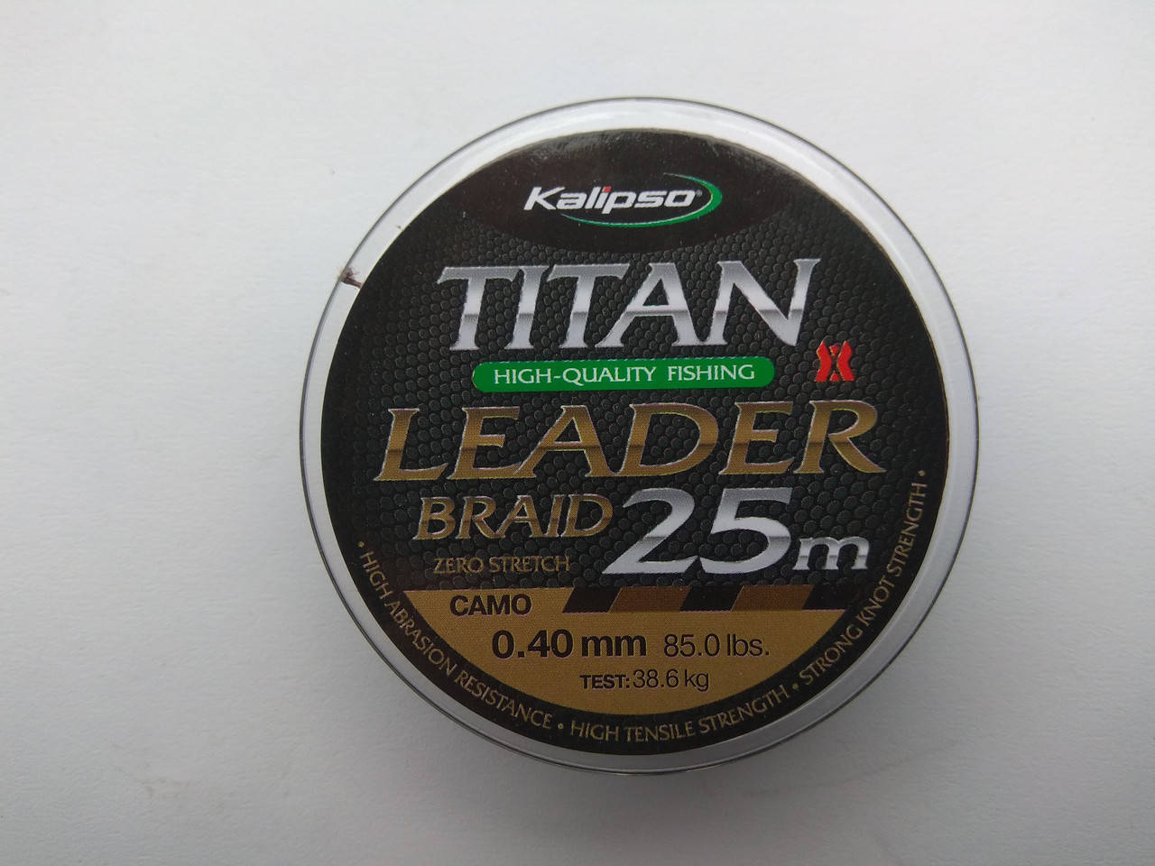 

Шнур Kalipso Titan Leader Braid Camo 25m 0.18, Коричневый