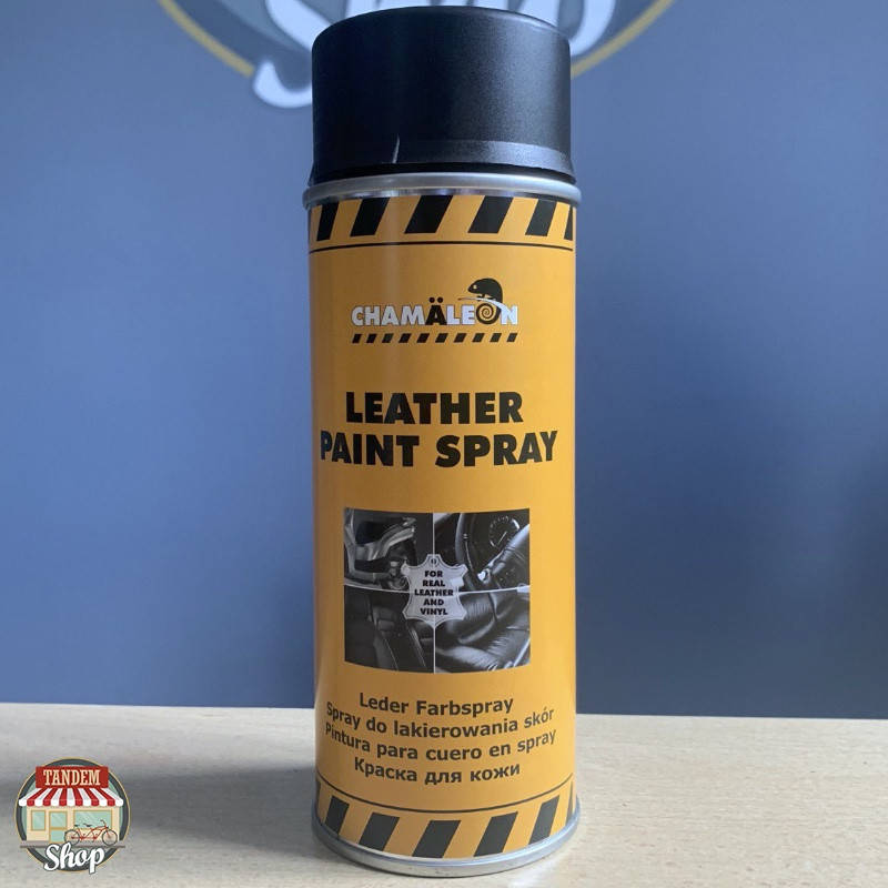 

Краска для винила и кожи Сhamaleon 680 Leather Paint Spray, 400 мл Аэрозоль Черный