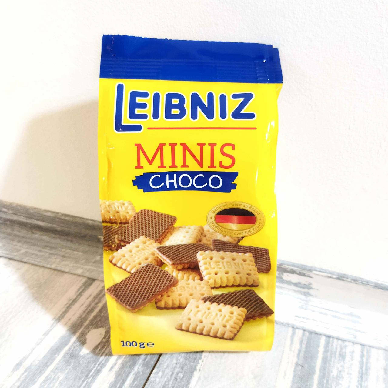 

Печенье Leibniz Minis Choco с шоколадом, 100 г