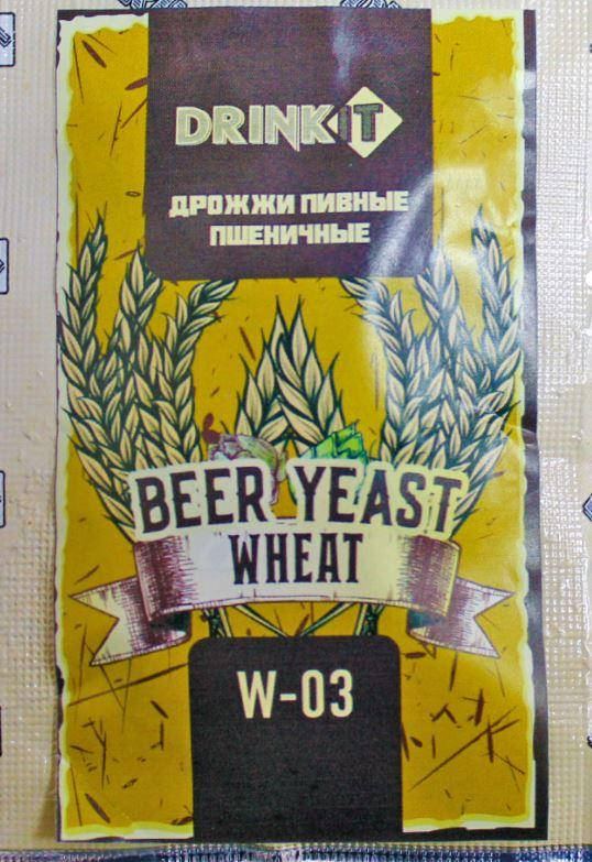 

Пивные дрожжи пшеничные Drinkit W-03