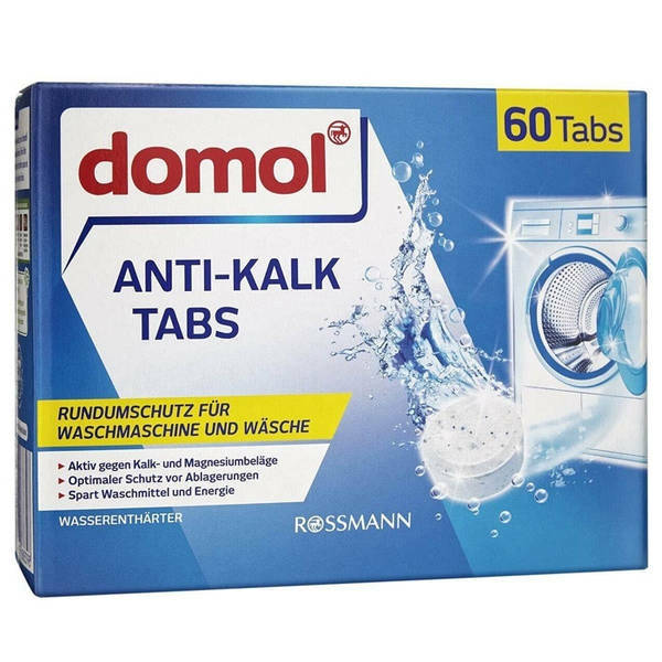 

Таблетки от накипи для стиральных машин Domol Anti-Kalk Entharter Tabs 60 шт