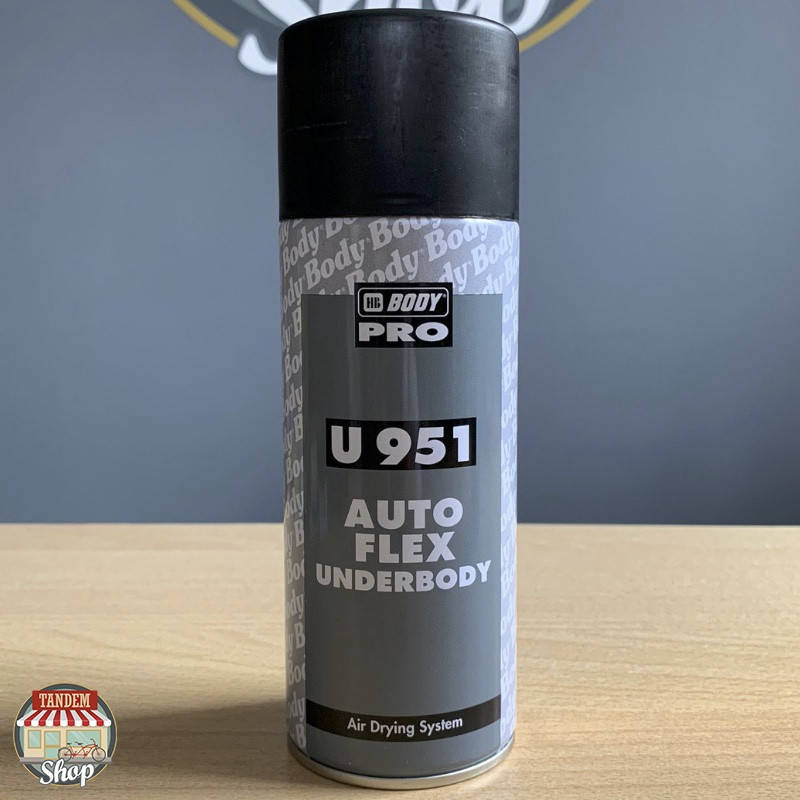 

Антигравийное покрытие HB BODY 951 Auto Flex Underbody, 400 мл Аэрозоль Серый