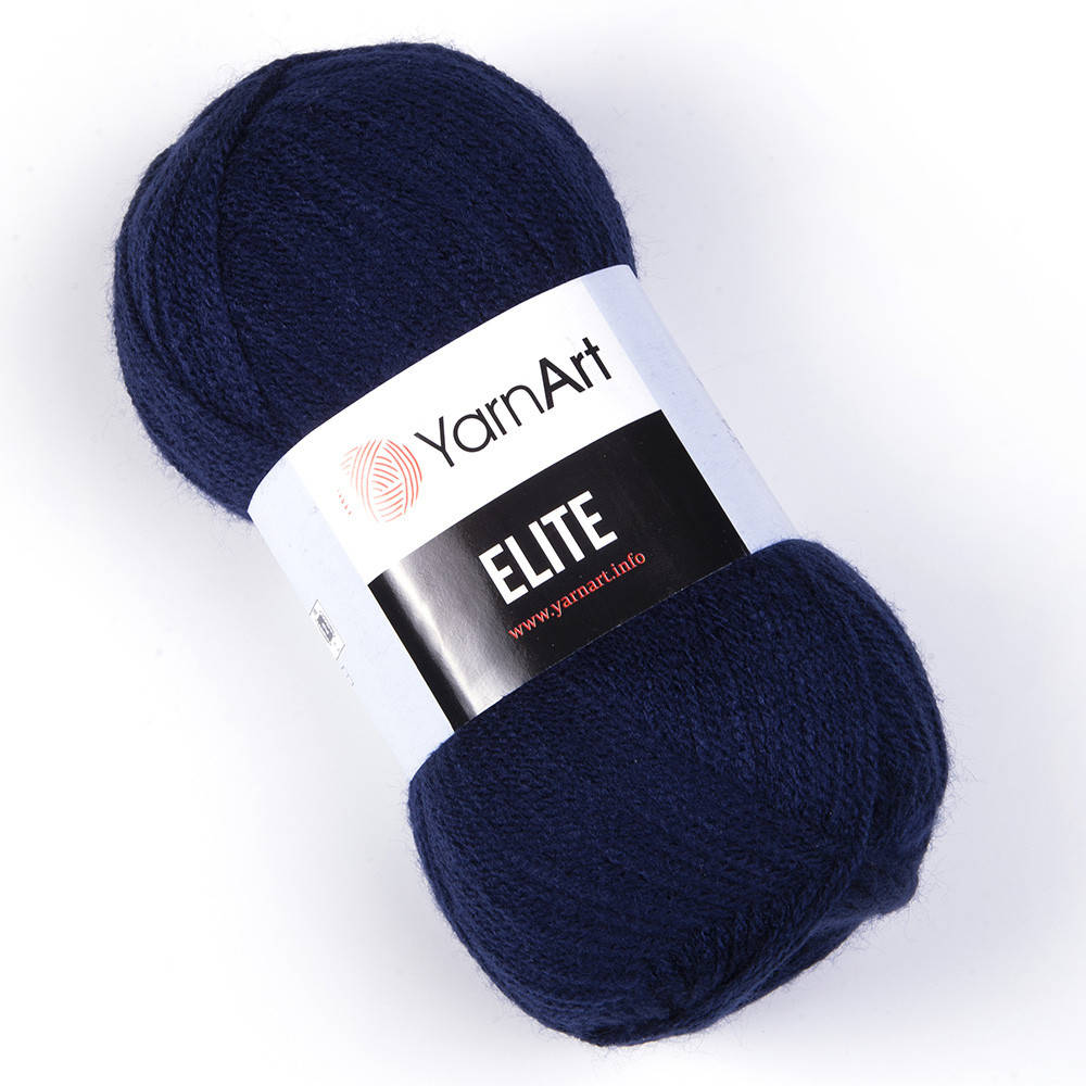 

Yarnart Elite № 227 темно-синий