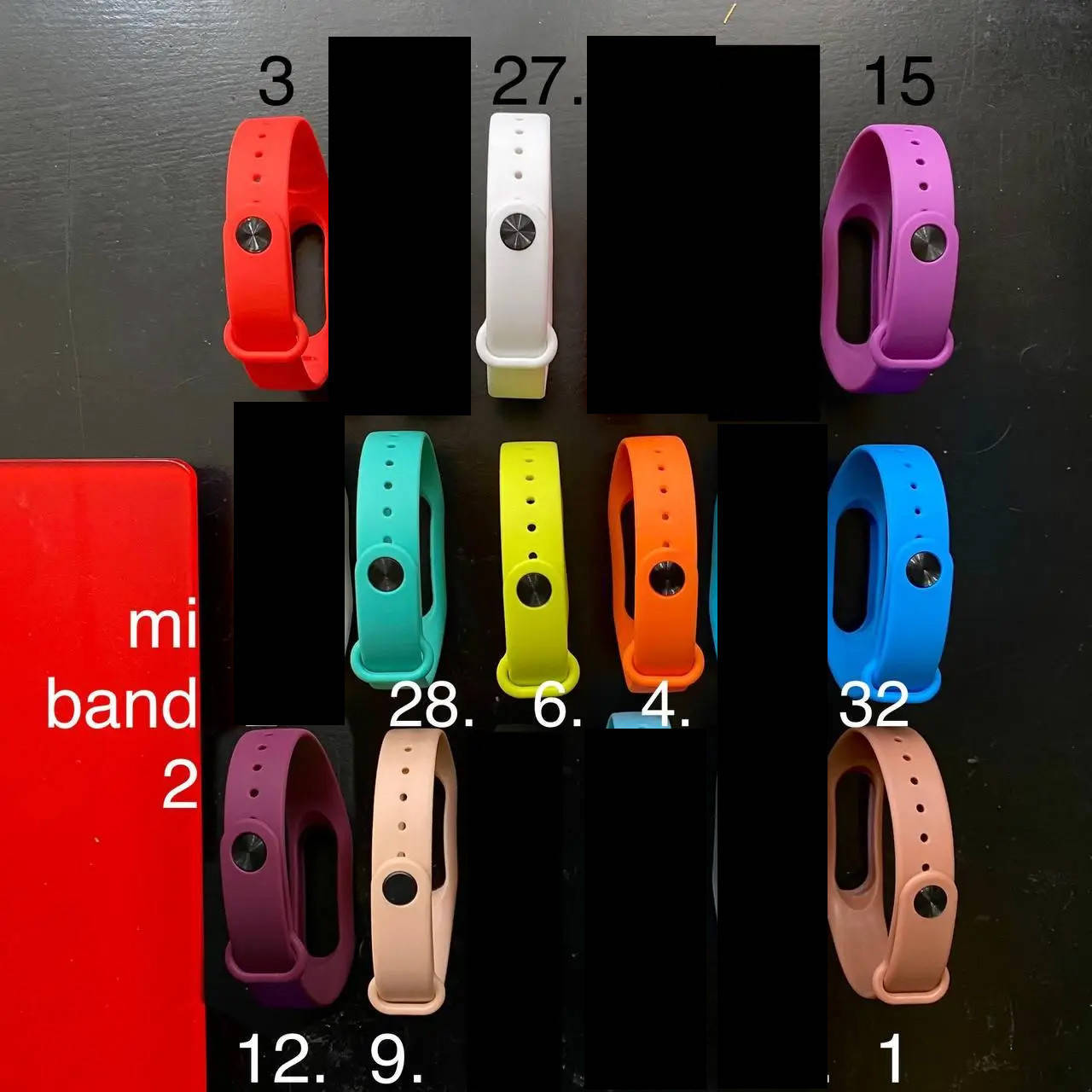 

Ремешки для фитнес браслетов Xiaomi Mi Band 2 (pr978) MiBand