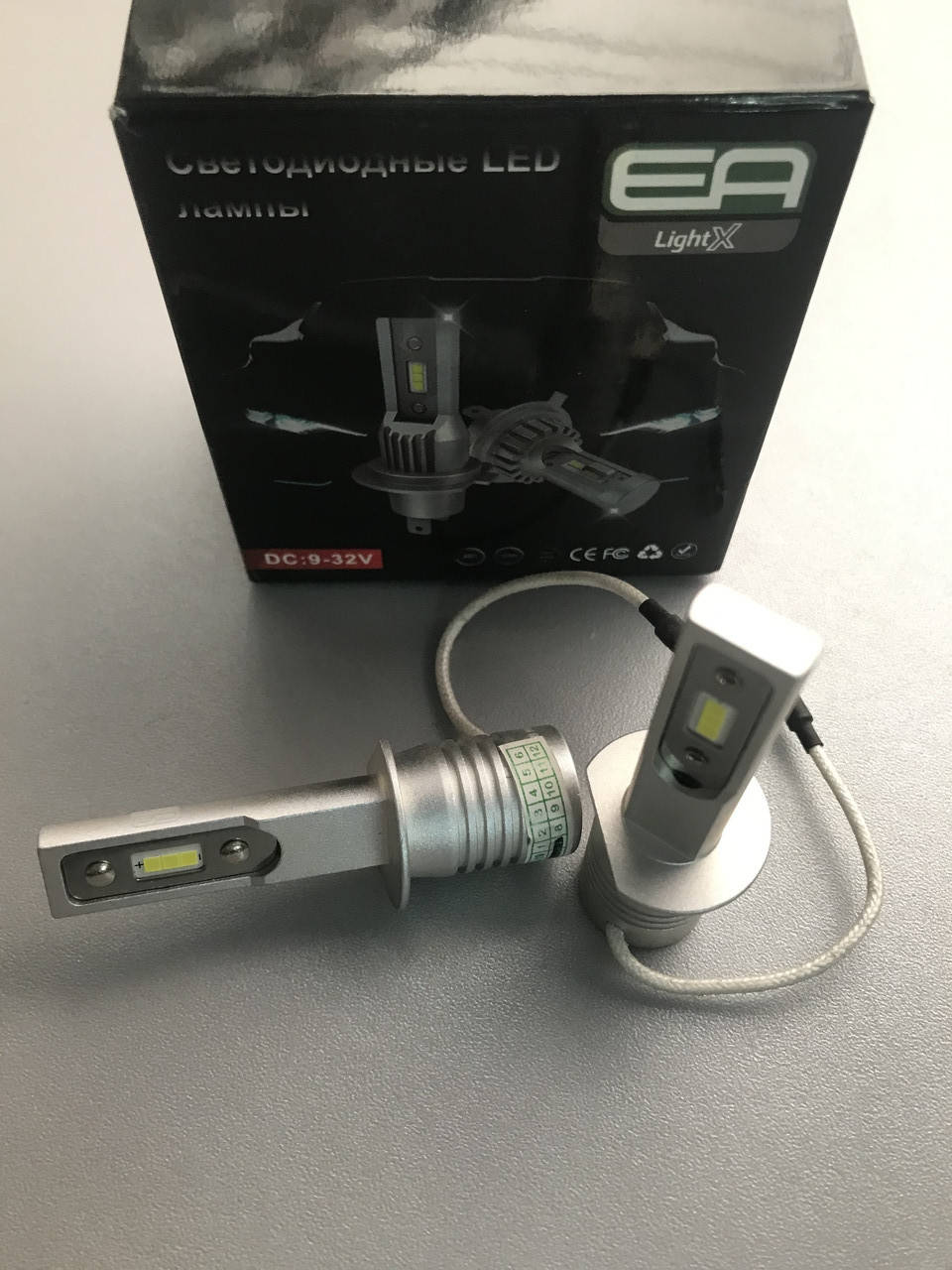 

Лампы светодиодные EA H1 2 шт 9 - 32 V 5000 K 15 Вт