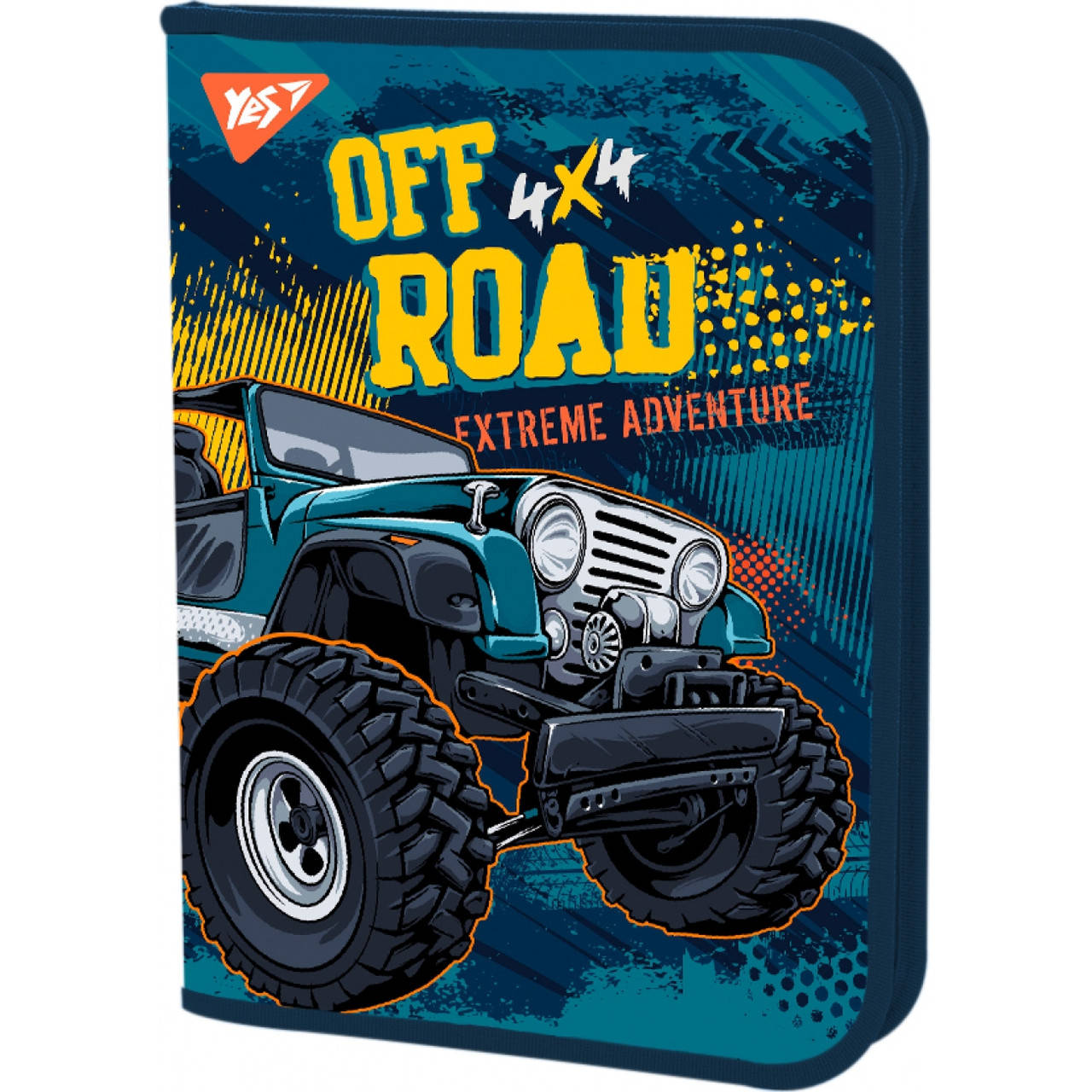 

Папка для труда YES пластиковая на молнии "Of Road" 491803