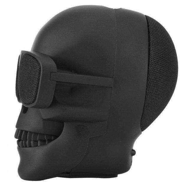 

Беспроводная Bluetooth колонка Череп Scull (Черный)