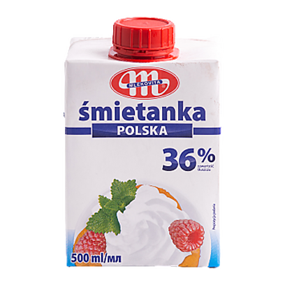 

Вершки Млековіта 36% Mlekovita 500ml 6шт/ящ (Код : 00-00000187)