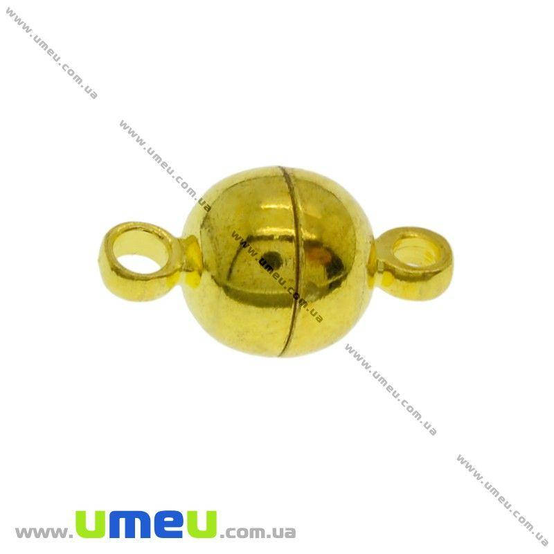 

Замок магнитный, 12х6 мм, Золото, 1 шт (ZAM-012753)