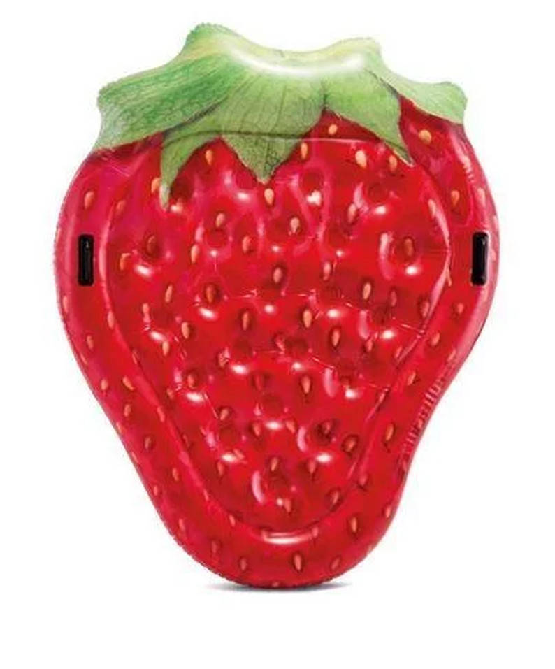 

Пляжный надувной матрас Intex 58781, "Земляника", 168х142см