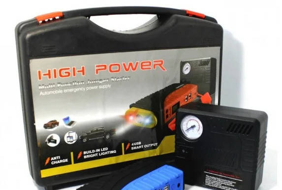 

Пусковое зарядное устройство JUMPSTARTER TM19F (68800 mAh)+компрессор/ пускозарядное устройство