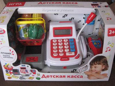 

ДЕТСКИЙ КАССОВЫЙ АППАРАТ 2294. МАГАЗИН, СУПЕРМАРКЕТ