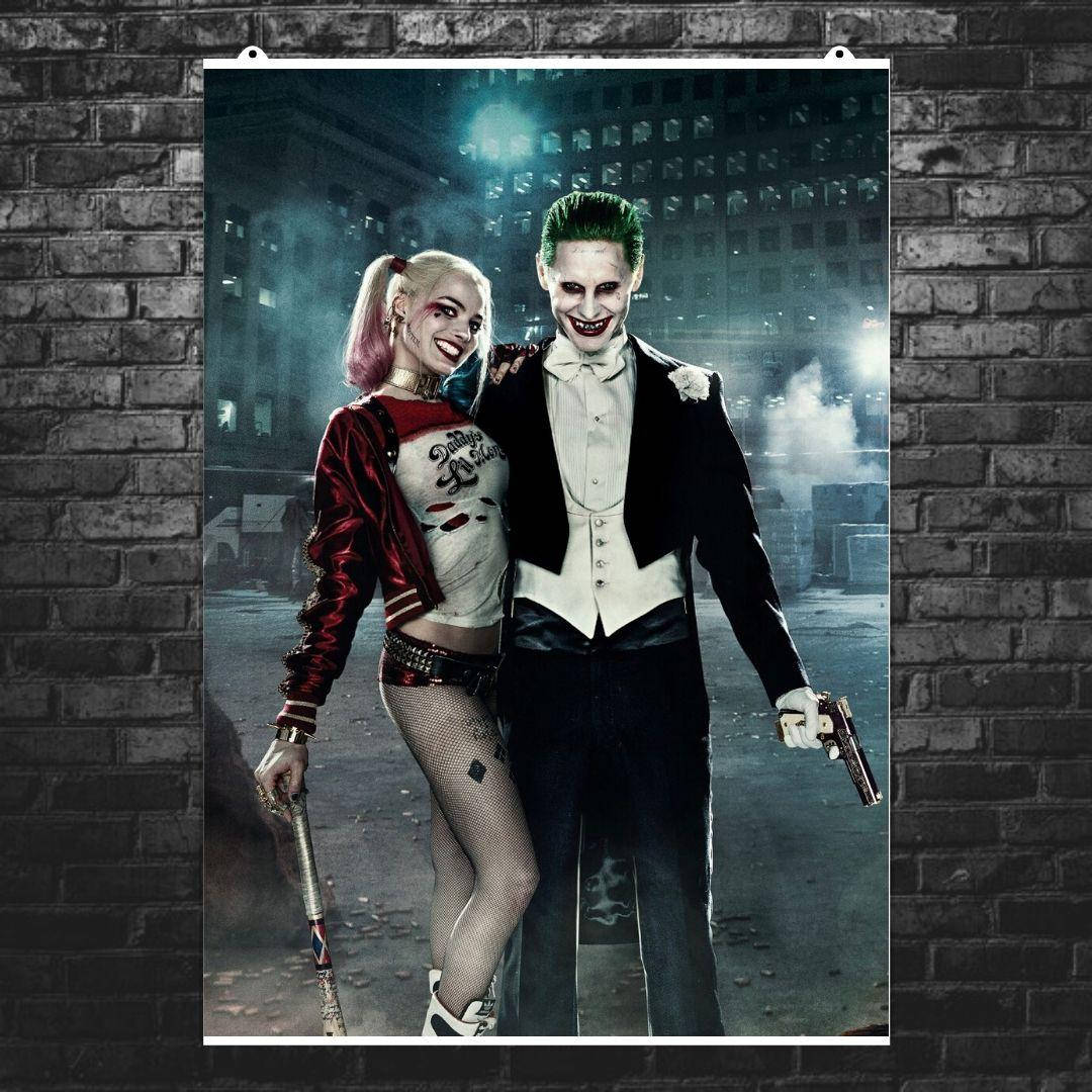 

Постер "Отряд Самоубийц, Suicide Squad. Джокер и Харли Квинн". Размер 42x30см (A3). Полуглянец